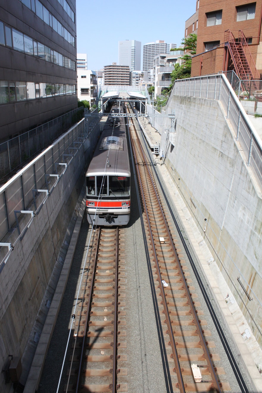 東急目蒲線 目黒～洗足池駅間立体交差工事第一工区